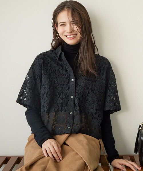 23区 / ニジュウサンク ニット・セーター | 【CLASSY.掲載/洗える】スムージーコットン タートルネック ニット | 詳細3