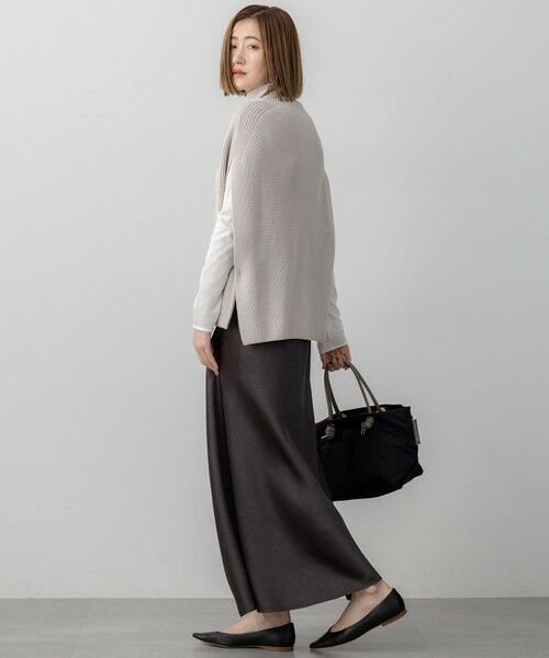 23区 / ニジュウサンク ニット・セーター | 【CLASSY.掲載/洗える】スムージーコットン タートルネック ニット | 詳細24