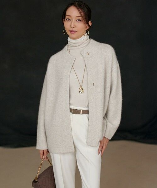 23区 / ニジュウサンク ニット・セーター | 【CLASSY.掲載/洗える】スムージーコットン タートルネック ニット | 詳細27