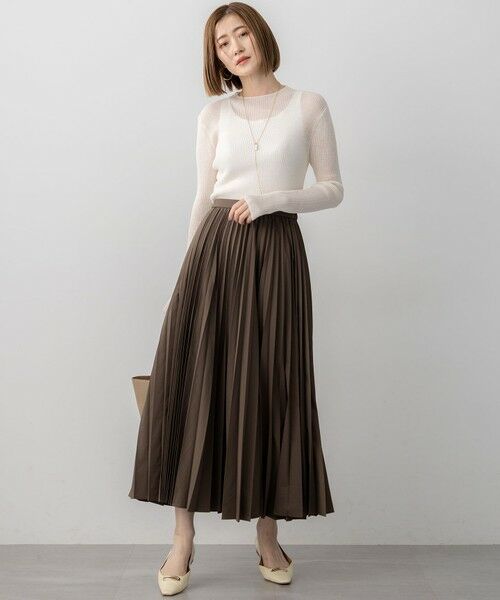 23区 / ニジュウサンク ニット・セーター | 【洗える】シアーリブハイネック ニット | 詳細4