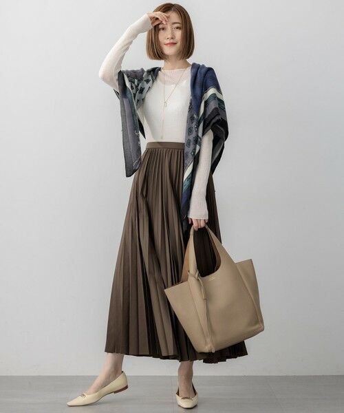 23区 / ニジュウサンク ニット・セーター | 【洗える】シアーリブハイネック ニット | 詳細2