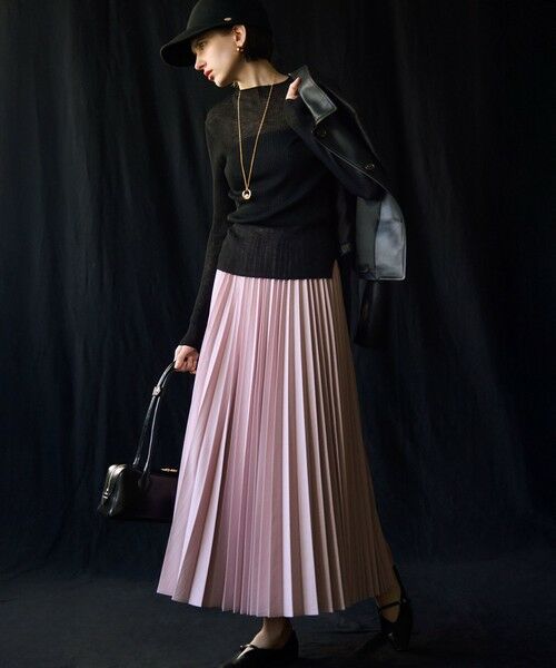 23区 / ニジュウサンク ニット・セーター | 【洗える】シアーリブハイネック ニット | 詳細12