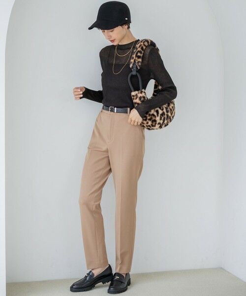 23区 / ニジュウサンク ニット・セーター | 【洗える】シアーリブハイネック ニット | 詳細20