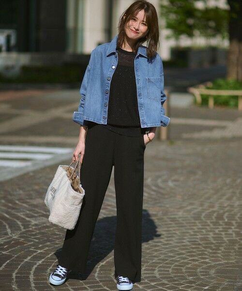 23区 / ニジュウサンク ニット・セーター | 【洗える】シアースパンコール ニット | 詳細1