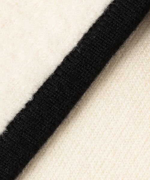 23区 / ニジュウサンク その他アウター | 【洗える】ミニブークレニット バイカラー ジャケット | 詳細11