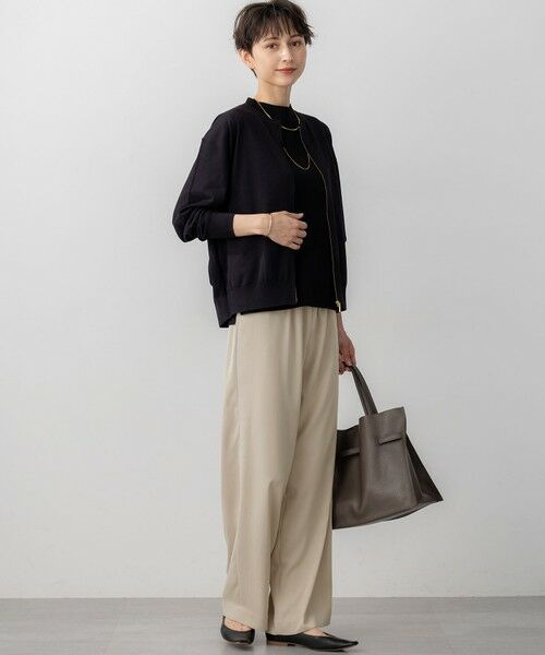 23区 / ニジュウサンク ブルゾン | 【洗える】オータムシャイニー ニット ブルゾン | 詳細3