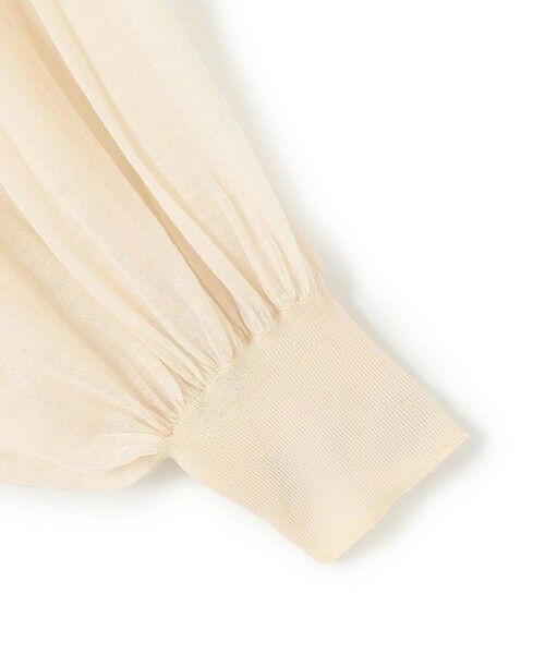 23区 / ニジュウサンク ニット・セーター | 【洗える】シアーギャザー ハイネック ニット | 詳細13