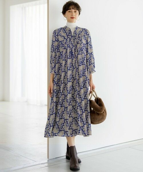 23区 / ニジュウサンク ロング・マキシ丈ワンピース | 【洗える】Ratti ヴィンテージペイズリープリント ワンピース | 詳細14