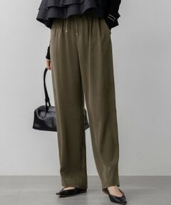 23区 / ニジュウサンク その他パンツ | 【見上愛さん着用/Oggi10月号掲載/洗える】スエーディーサテン ワイド パンツ