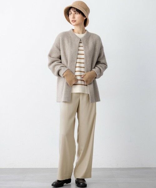 23区 / ニジュウサンク その他パンツ | 【見上愛さん着用/Oggi10月号掲載/洗える】スエーディーサテン ワイド パンツ | 詳細6