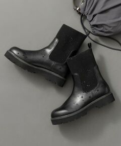 23区 / ニジュウサンク ブーツ（ロング丈） | 【見上愛さん着用/生活防水】リブニット ブーツ