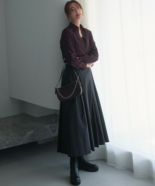 23区 / ニジュウサンク ブーツ（ロング丈） | 【見上愛さん着用/生活防水】リブニット ブーツ | 詳細14