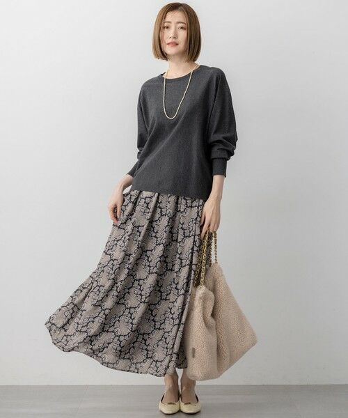 23区 / ニジュウサンク ミニ・ひざ丈スカート | 【洗える】Ratti ヴィンテージペイズリープリント スカート | 詳細8