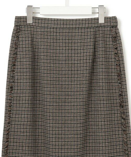 23区 / ニジュウサンク ミニ・ひざ丈スカート | 【GLOW10月号掲載/洗える】ツイーディーカラーミックス  Iライン スカート | 詳細15