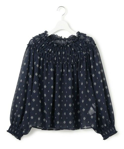 23区 / ニジュウサンク シャツ・ブラウス | 【SLOW/一部店舗限定】クレープ フラワープリント ブラウス | 詳細2