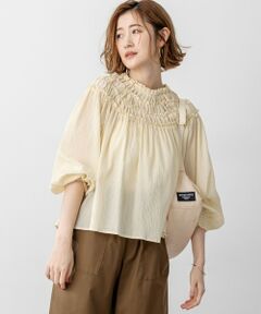 23区 / ニジュウサンク シャツ・ブラウス | 【SLOW/一部店舗限定】コットンクレープ ブラウス