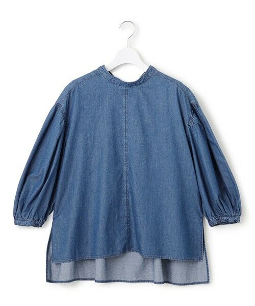 23区 / ニジュウサンク シャツ・ブラウス | 【SLOW/一部店舗限定】ライトオンス デニム バックリボン ブラウス | 詳細1