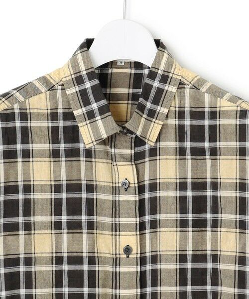 23区 / ニジュウサンク シャツ・ブラウス | 【WEB限定】シャーリング チェック シャツ | 詳細6