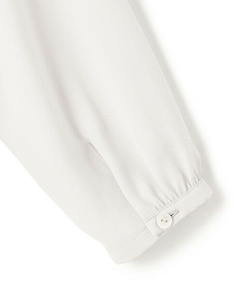 23区 / ニジュウサンク シャツ・ブラウス | 【洗える】バックサテンアムンゼン ボウタイ ブラウス | 詳細10