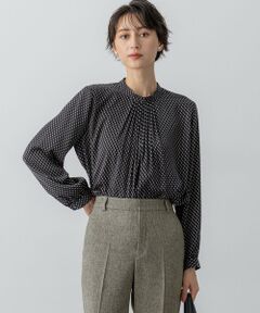 23区 / ニジュウサンク シャツ・ブラウス | 【洗える】グラデーションドットプリント ブラウス