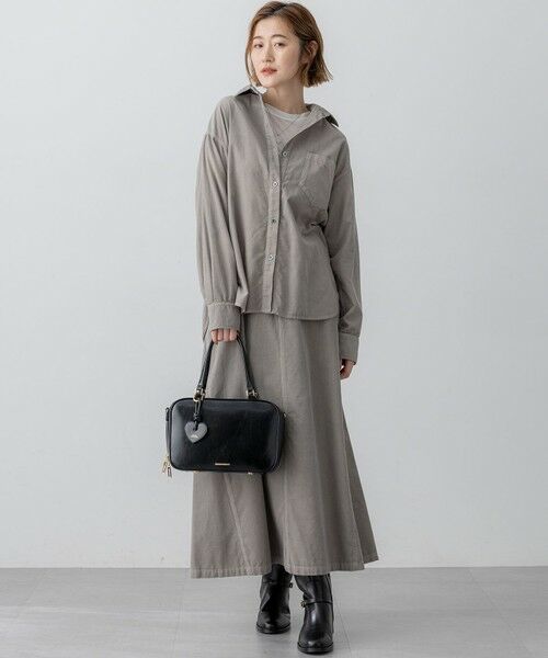 23区 / ニジュウサンク シャツ・ブラウス | 【見上愛さん着用/Oggi11月号掲載】コットン コーデュロイ シャツ | 詳細7