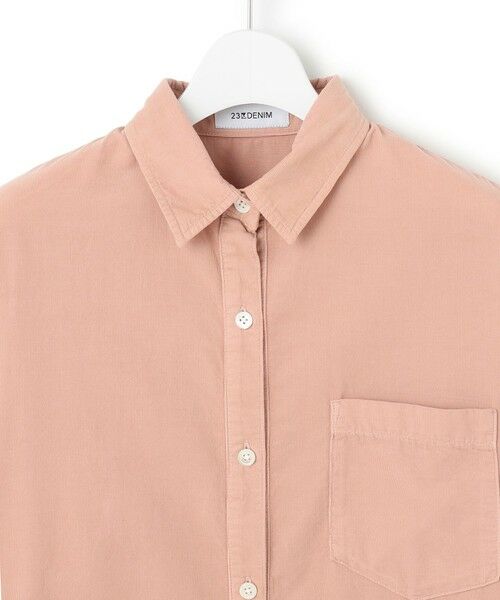 23区 / ニジュウサンク シャツ・ブラウス | 【見上愛さん着用/Oggi11月号掲載】コットン コーデュロイ シャツ | 詳細18