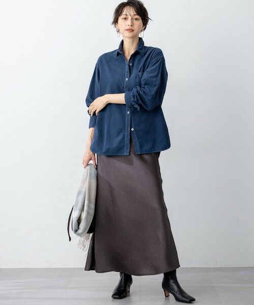 23区 / ニジュウサンク シャツ・ブラウス | 【見上愛さん着用/Oggi11月号掲載】コットン コーデュロイ シャツ | 詳細27