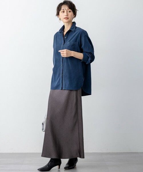 23区 / ニジュウサンク シャツ・ブラウス | 【見上愛さん着用/Oggi11月号掲載】コットン コーデュロイ シャツ | 詳細28