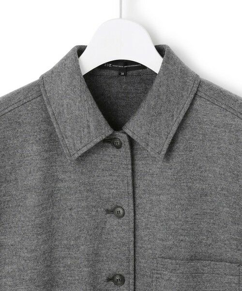 23区 / ニジュウサンク シャツ・ブラウス | 【滝沢眞規子さん着用/VERY掲載/洗える】ウールミルドジャージー シャツ | 詳細14