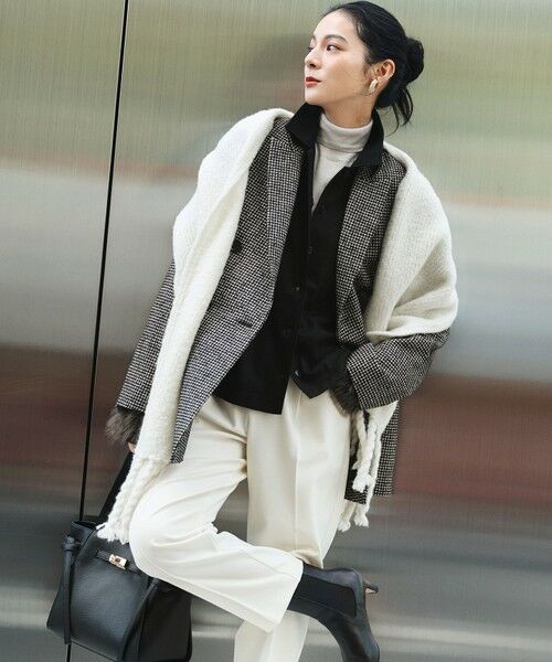 23区 / ニジュウサンク シャツ・ブラウス | 【滝沢眞規子さん着用/VERY掲載/洗える】ウールミルドジャージー シャツ | 詳細21