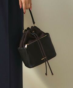 23区 / ニジュウサンク ショルダーバッグ | スエード コンビ ドロスト バッグ