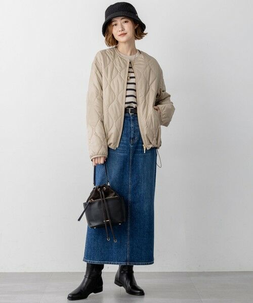 23区 / ニジュウサンク ショルダーバッグ | スエード コンビ ドロスト バッグ | 詳細29