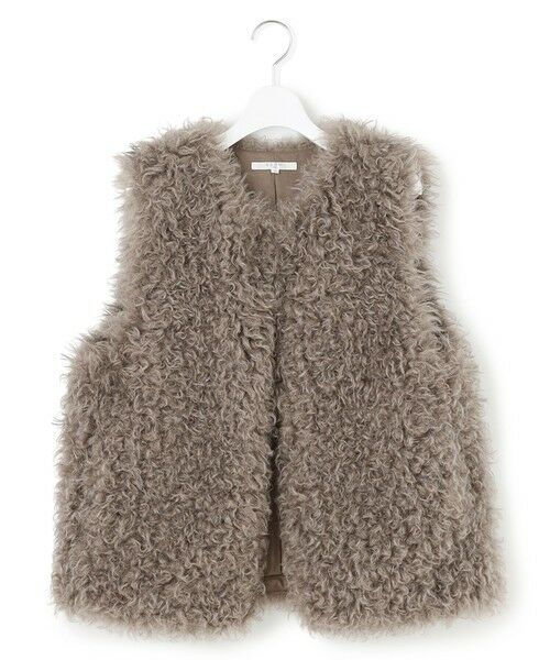 23区 / ニジュウサンク その他アウター | 【SLOW/一部店舗限定】フェイクファー ジレ | 詳細8