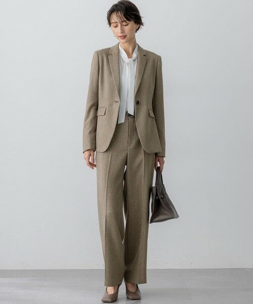 23区 / ニジュウサンク テーラードジャケット | 【洗える】ウールライクカルゼ テーラード ジャケット | 詳細13