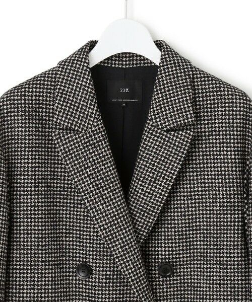 23区 / ニジュウサンク その他アウター | 【見上愛さん着用/VERY12月号掲載】ループミックスツイード ダブル ジャコット | 詳細12