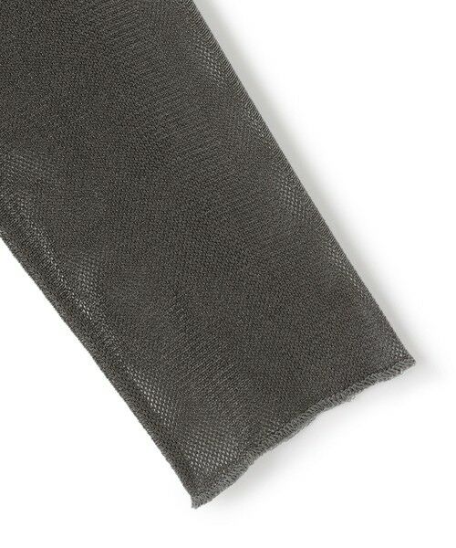 23区 / ニジュウサンク カットソー | 【SLOW/一部店舗限定】ブラッシュドチュール メッシュベロア カットソー | 詳細5