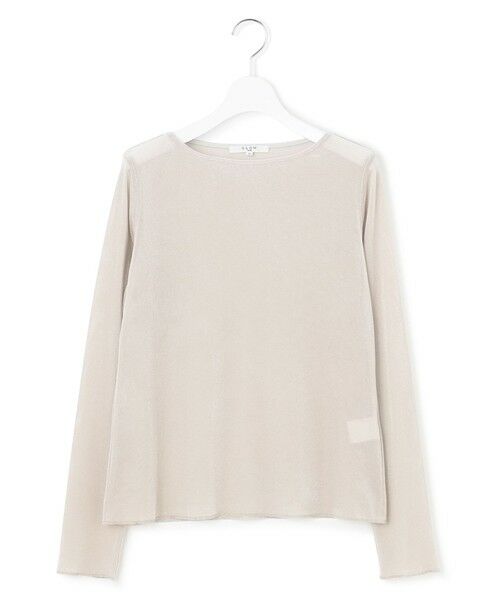 23区 / ニジュウサンク カットソー | 【SLOW/一部店舗限定】ブラッシュドチュール メッシュベロア カットソー | 詳細9