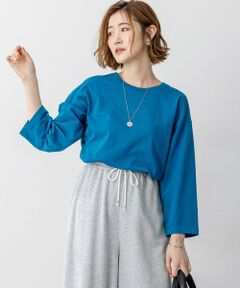 23区 / ニジュウサンク カットソー | 【SLOW/一部店舗限定】MVSコットン チュニック シンプルTEE