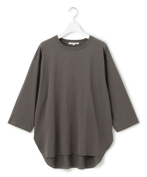 23区 / ニジュウサンク カットソー | 【SLOW/一部店舗限定】MVSコットン チュニック シンプルTEE | 詳細2