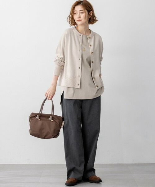 23区 / ニジュウサンク カットソー | 【SLOW/一部店舗限定】MVSコットン チュニック シンプルTEE | 詳細4