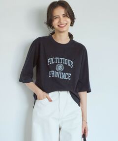 23区 / ニジュウサンク カットソー | 【SLOW/一部店舗限定】MVSコットン ヴィンテージ風 ロゴTEE