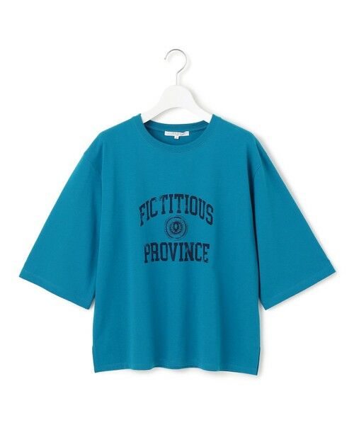 23区 / ニジュウサンク カットソー | 【SLOW/一部店舗限定】MVSコットン ヴィンテージ風 ロゴTEE | 詳細10