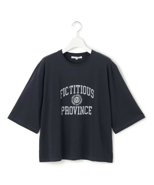 23区 / ニジュウサンク カットソー | 【SLOW/一部店舗限定】MVSコットン ヴィンテージ風 ロゴTEE | 詳細12