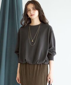 23区 / ニジュウサンク カットソー | 【SLOW/一部店舗限定】ライトダンボール バルーン スウェット