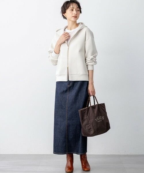 23区 / ニジュウサンク パーカー | 【洗える】コットンエアーダンボール コクーン フーディー | 詳細18