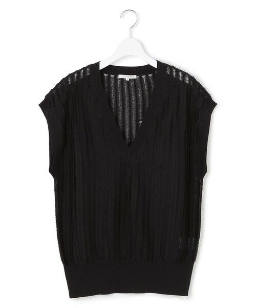 23区 / ニジュウサンク ニット・セーター | 【SLOW/一部店舗限定】フリンジニット ジレ | 詳細10