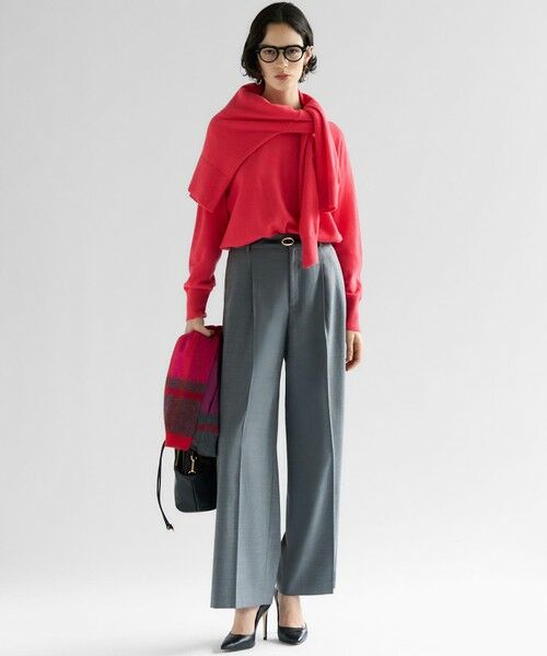 23区 / ニジュウサンク ニット・セーター | 【見上愛さん着用/Oggi・STORY掲載】ピュアカシミヤ クルーネック ニット | 詳細10