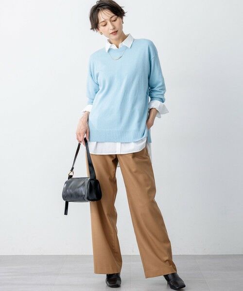 23区 / ニジュウサンク ニット・セーター | 【見上愛さん着用/Oggi・STORY掲載】ピュアカシミヤ クルーネック ニット | 詳細26