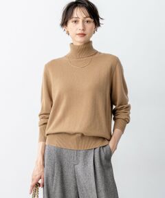 23区 / ニジュウサンク ニット・セーター | 【滝沢眞規子さん着用/Oggi掲載/洗える】ピュアカシミヤ タートルネック ニット