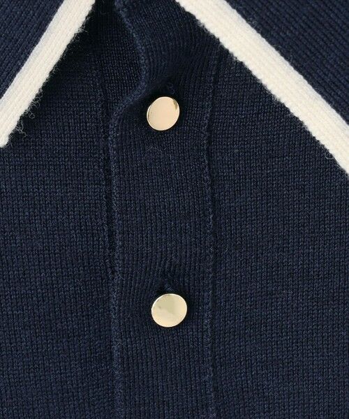 23区 / ニジュウサンク ニット・セーター | 【洗える】ウーステッドウール ポロニット | 詳細13